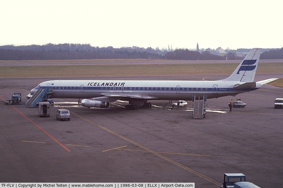 TF-FLV, 1969 Douglas DC-8-63 C/N 46121, Icelandair