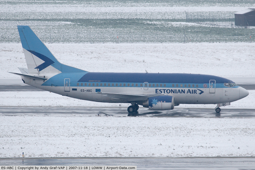 ES-ABC, 1995 Boeing 737-5Q8 C/N 26324, Estonian Air 737-500