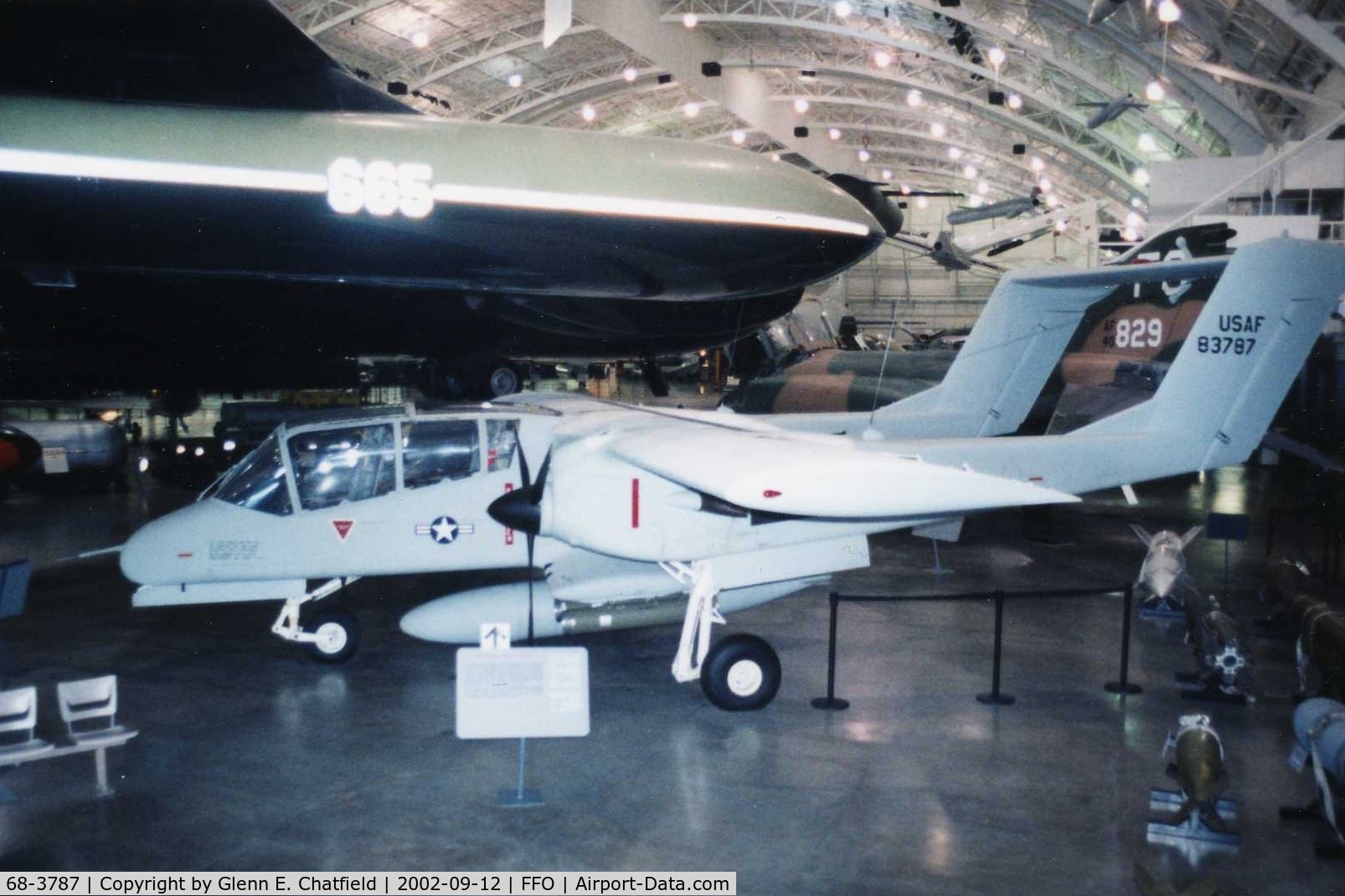68-3787, 1968 North American Rockwell OV-10A Bronco C/N 321-113, OV-10A At the National Museum of the U.S. Air Force
