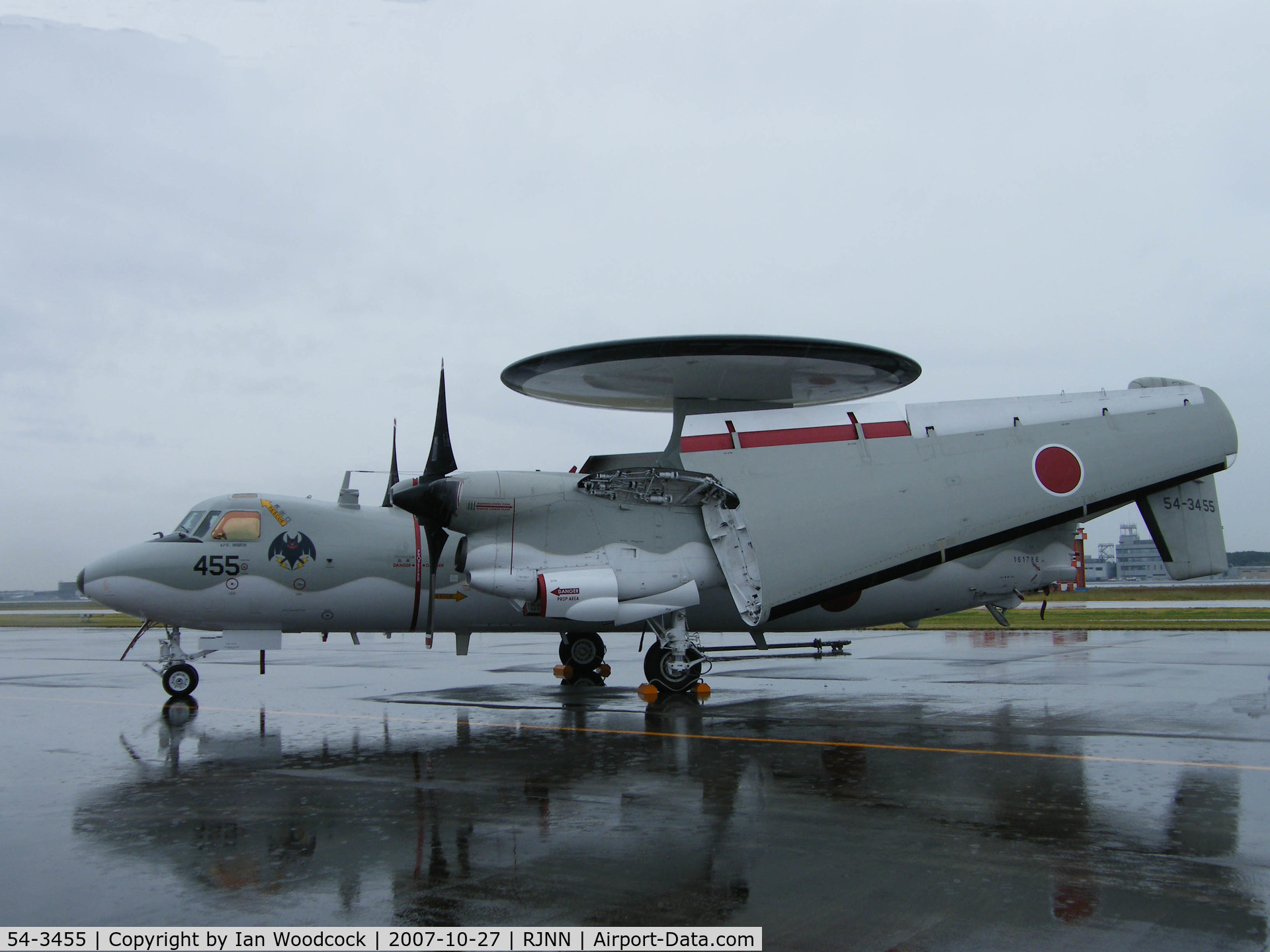 54-3455, Grumman E-2C Hawkeye C/N Not found 54-3455, E-2C Hawkeye/Nagoya-Komaki