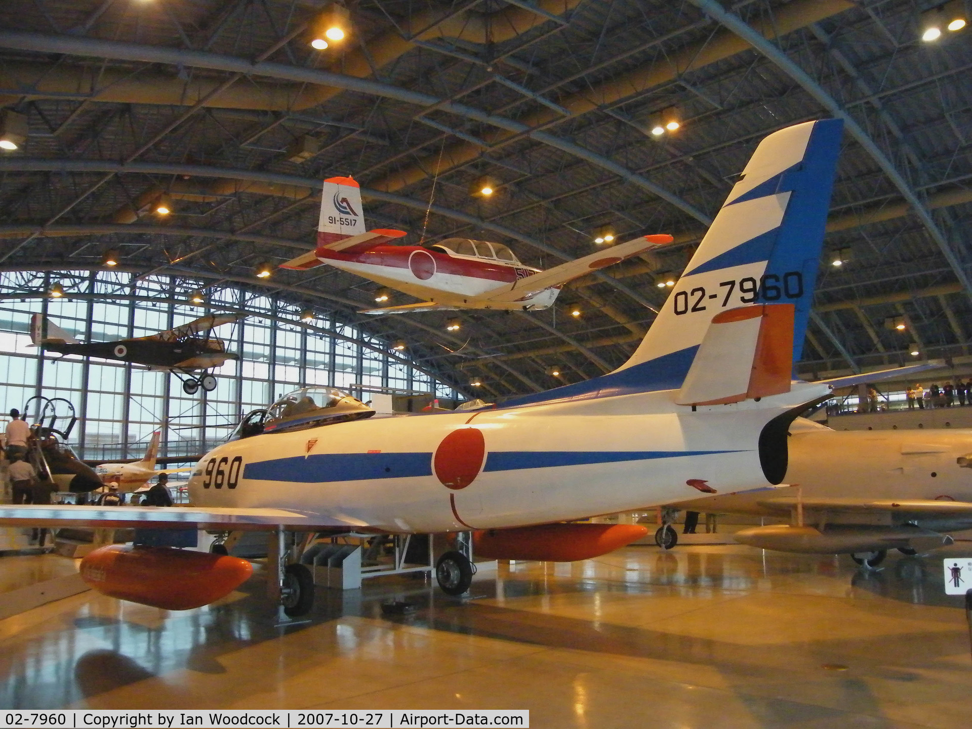 02-7960, North American F-86F Sabre C/N 256-80, F-86F/Hamamatsu,JASDF Museum,Preserved