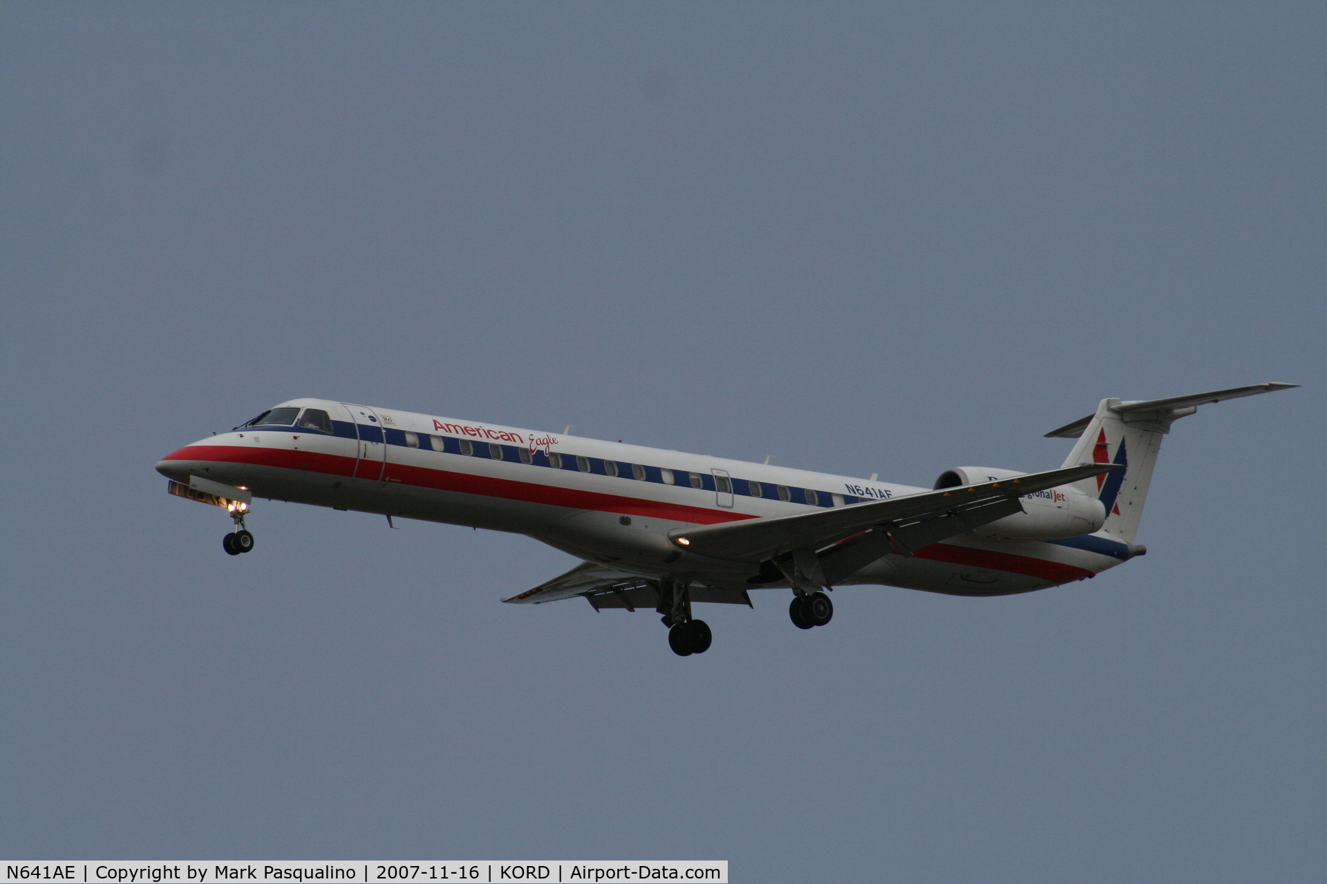 N641AE, 1999 Embraer ERJ-145LR (EMB-145LR) C/N 145191, EMB-145LR