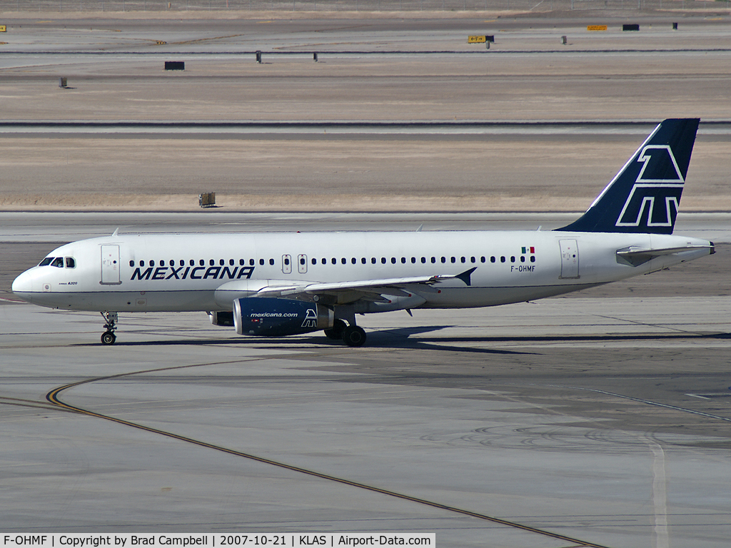 F-OHMF, 1991 Airbus A320-231 C/N 0259, Mexicana / Airbus Industrie A320-231