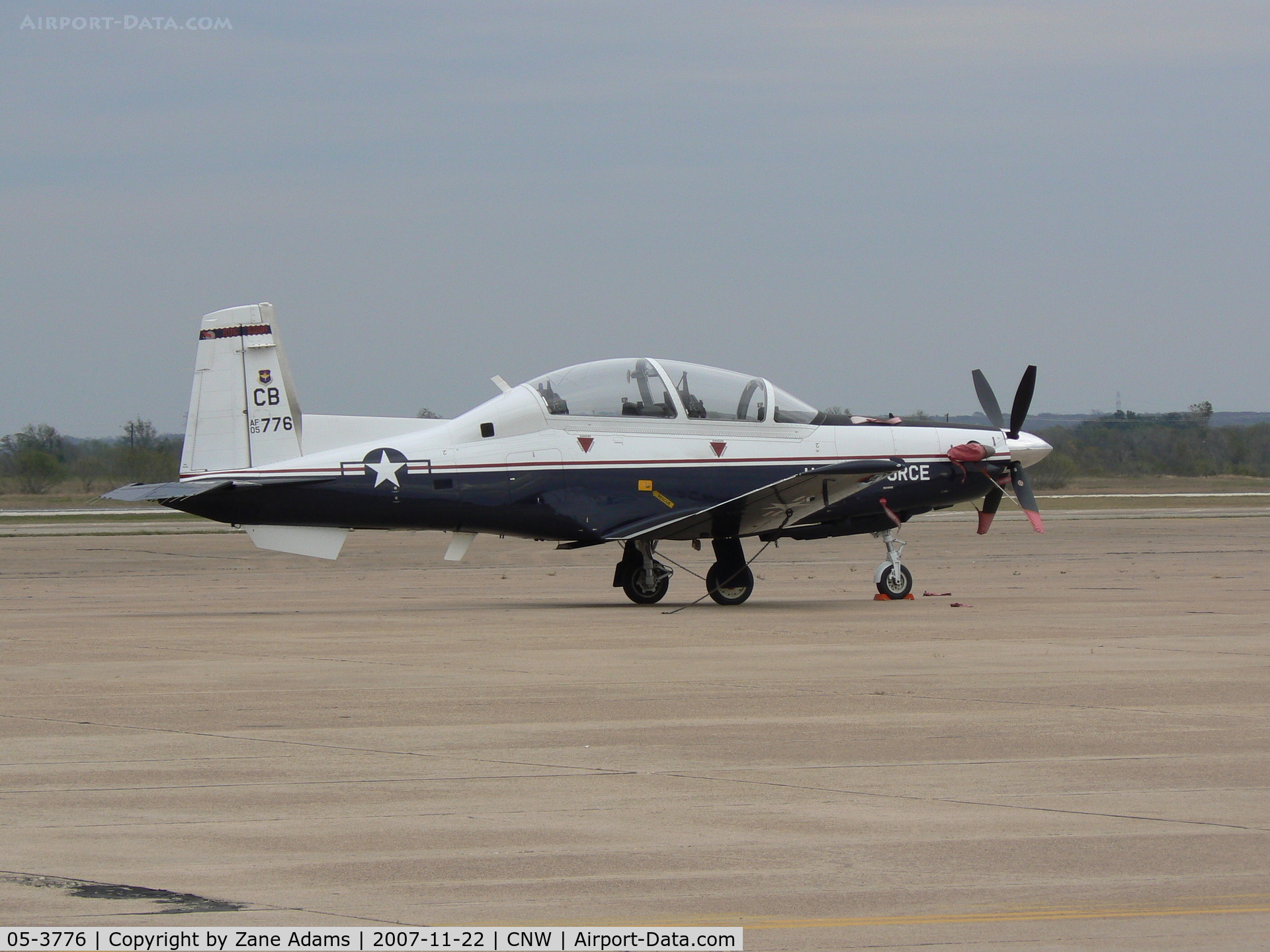 05-3776, 2005 Raytheon T-6A Texan II C/N PT-328, On the Ramp at TSTC Airport - Waco, TX