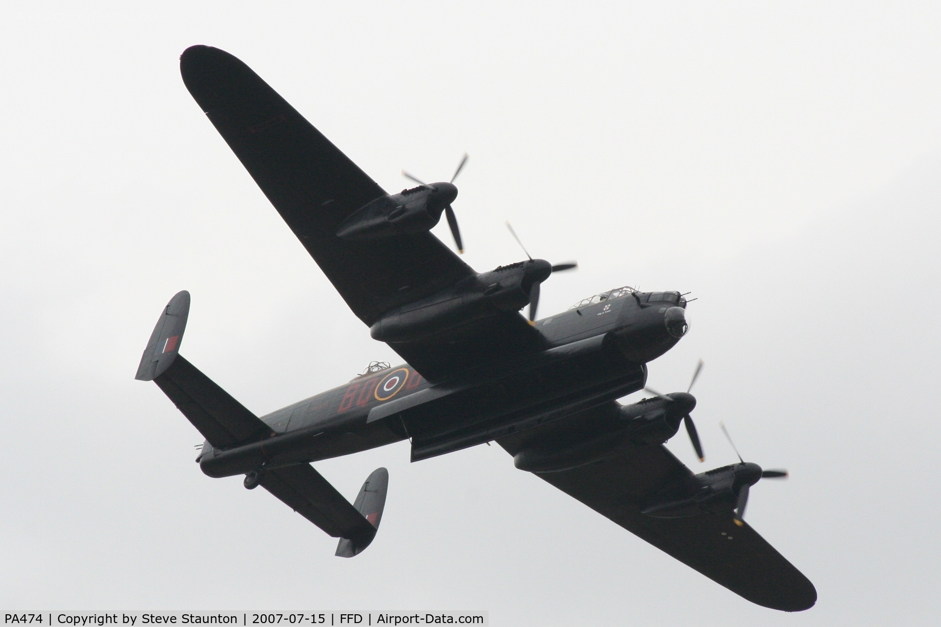 PA474, 1945 Avro 683 Lancaster B1 C/N VACH0052/D2973, Royal International Air Tattoo 2007