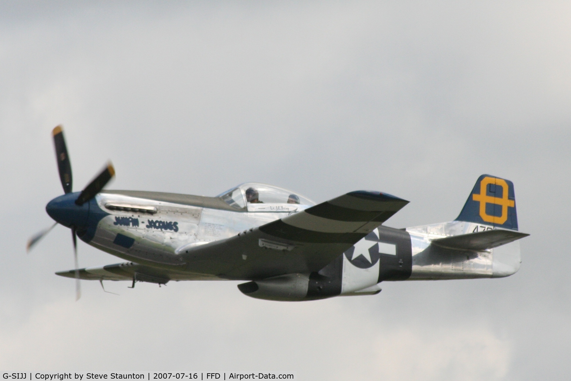 G-SIJJ, 1944 North American P-51D Mustang C/N 122-31894 (44-72035), Royal International Air Tattoo 2007