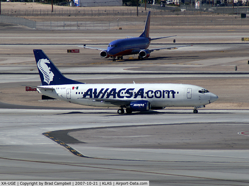 XA-UGE, 1987 Boeing 737-301 C/N 23558, Aviacsa / 1987 Boeing 737-301