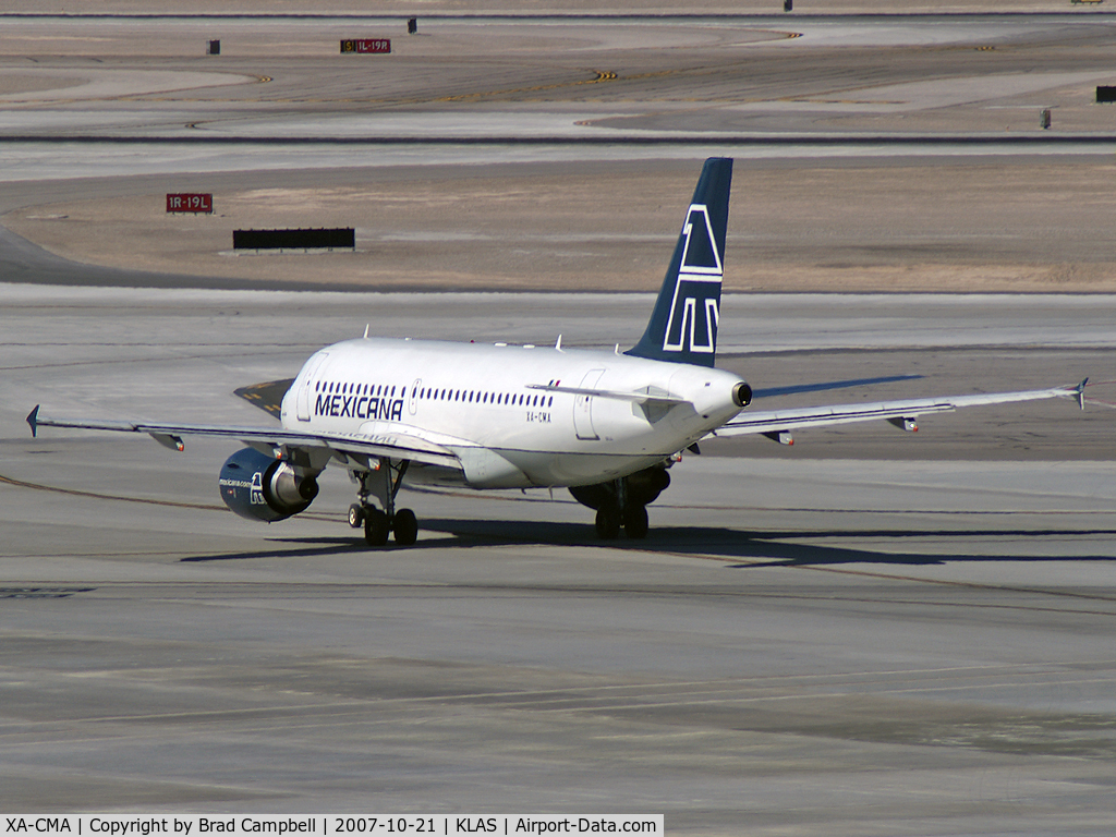 XA-CMA, 2003 Airbus A319-112 C/N 2066, Mexicana / Airbus Industrie A319-112