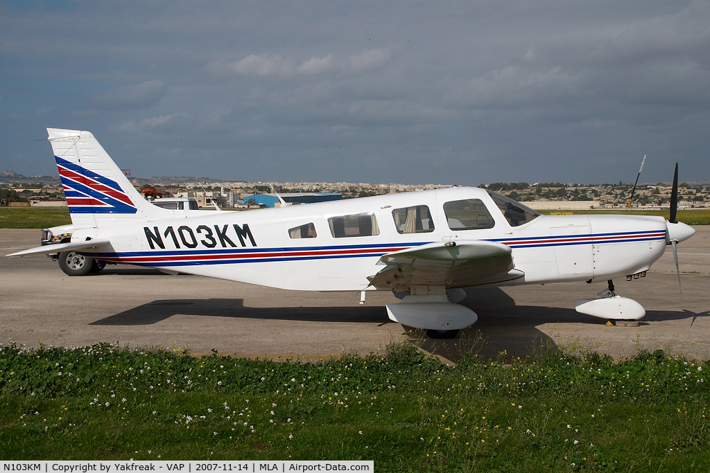 N103KM, 1981 Piper PA-32-301 Saratoga C/N 32-8106022, Piper 32