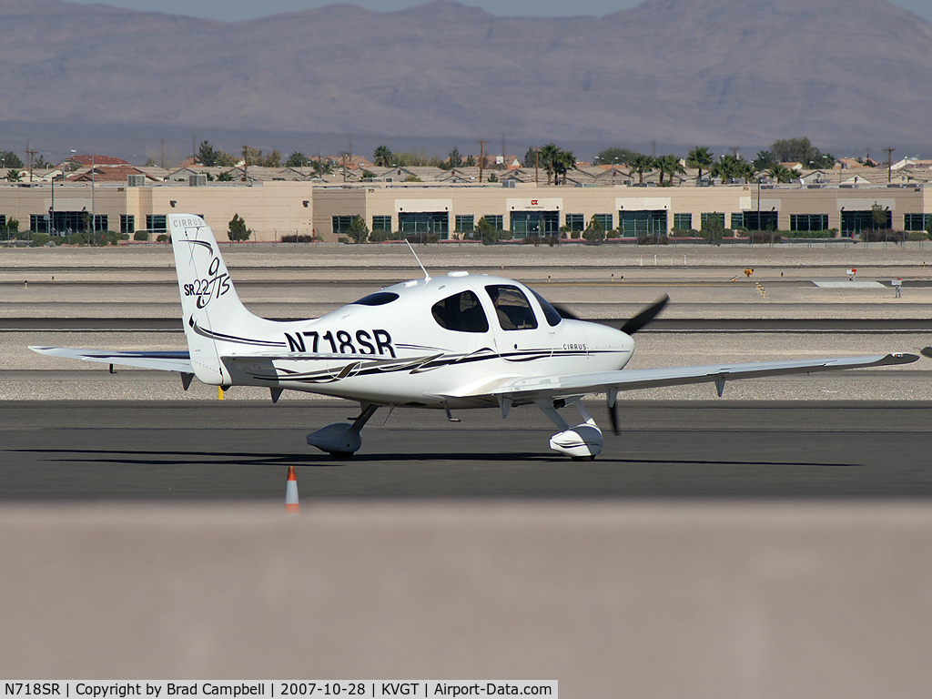 N718SR, 2006 Cirrus SR22 C/N 2252, Hasman Air LLC - Las Vegas, Nevada / 2006 Cirrus Design Corp. - SR22