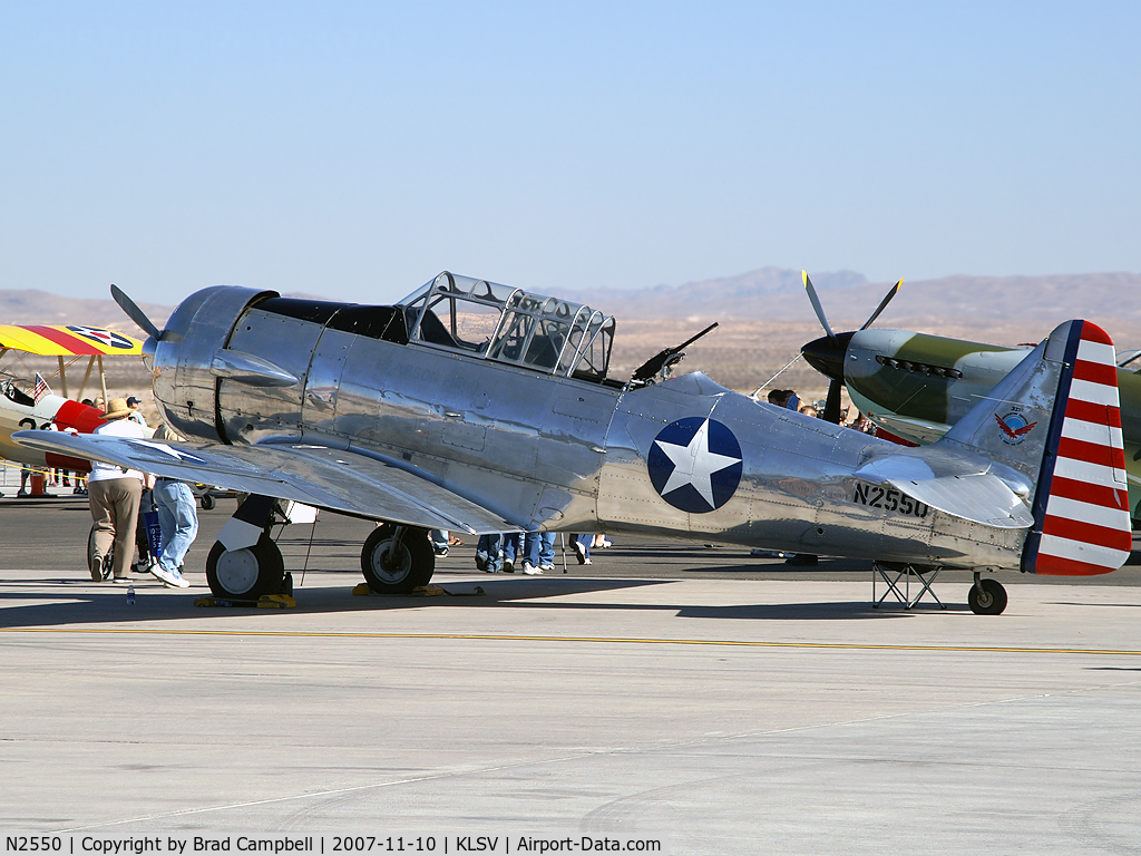 N2550, 1985 North American SNJ-5 Texan C/N 43683, Privately Owned - Las Vegas, Nevada / North American SNJ-5 - Texan