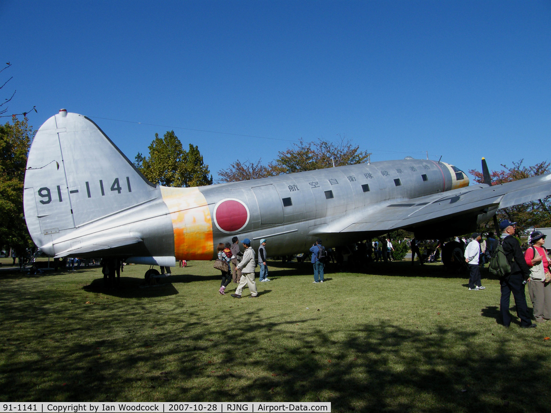 91-1141, Curtiss C-46D Commando C/N 27053, Curtiss C-46/Preserved,Gifu AB.