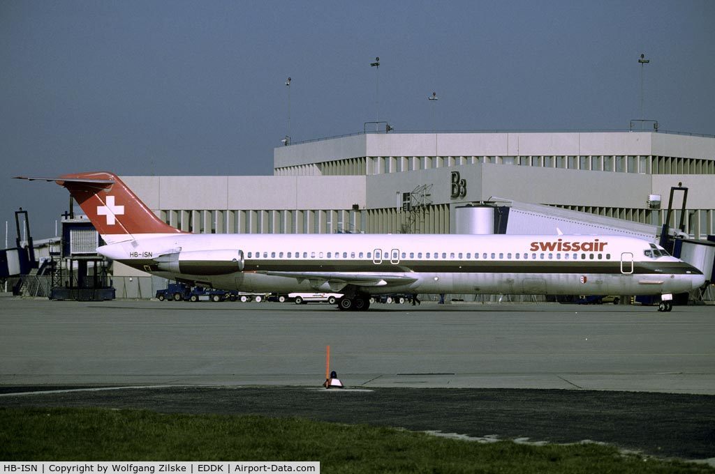 HB-ISN, 1975 Douglas DC-9-51 C/N 47657, visitor