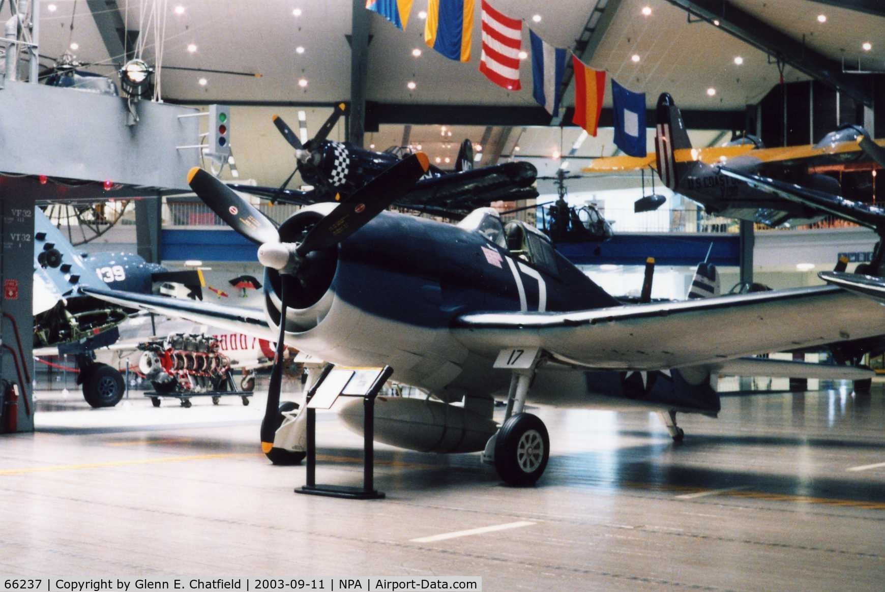 66237, Grumman F6F-3 Hellcat C/N A-1257, Hellcat at the National Museum of Naval Aviation