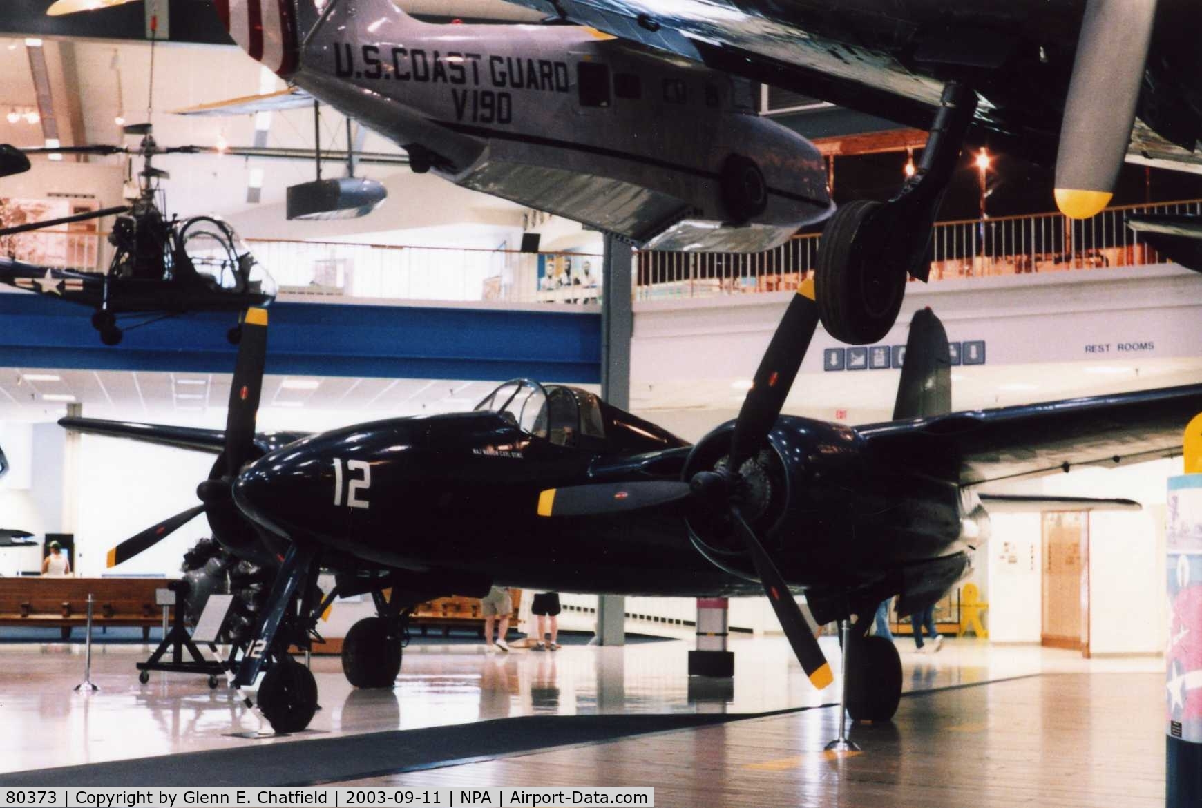 80373, Grumman F7F-3 Tigercat C/N C.115, Tigercat at the National Museum of Naval Aviation