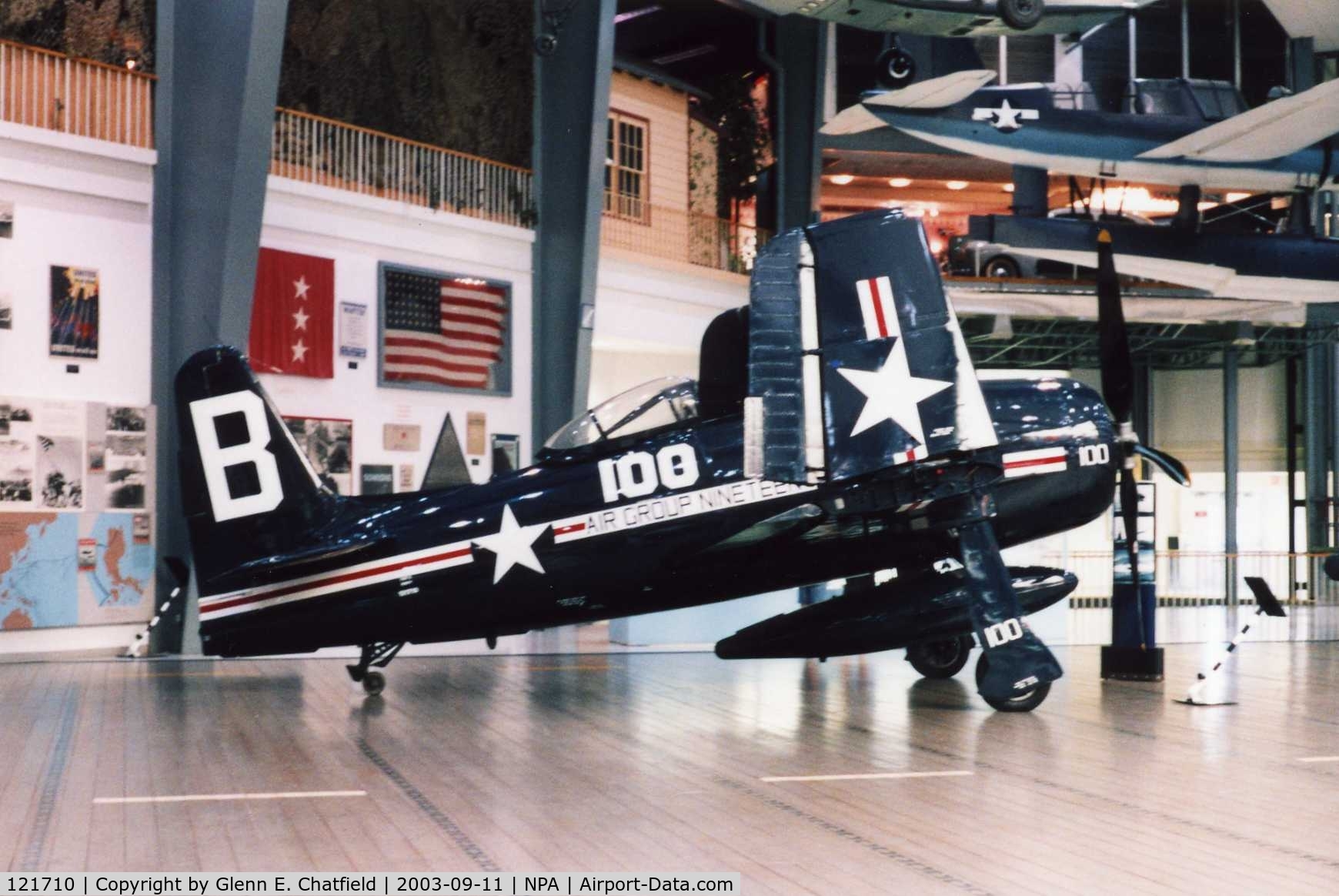 121710, Grumman F8F-2P Bearcat C/N D.1085, Bearcat at the National Museum of Naval Aviation