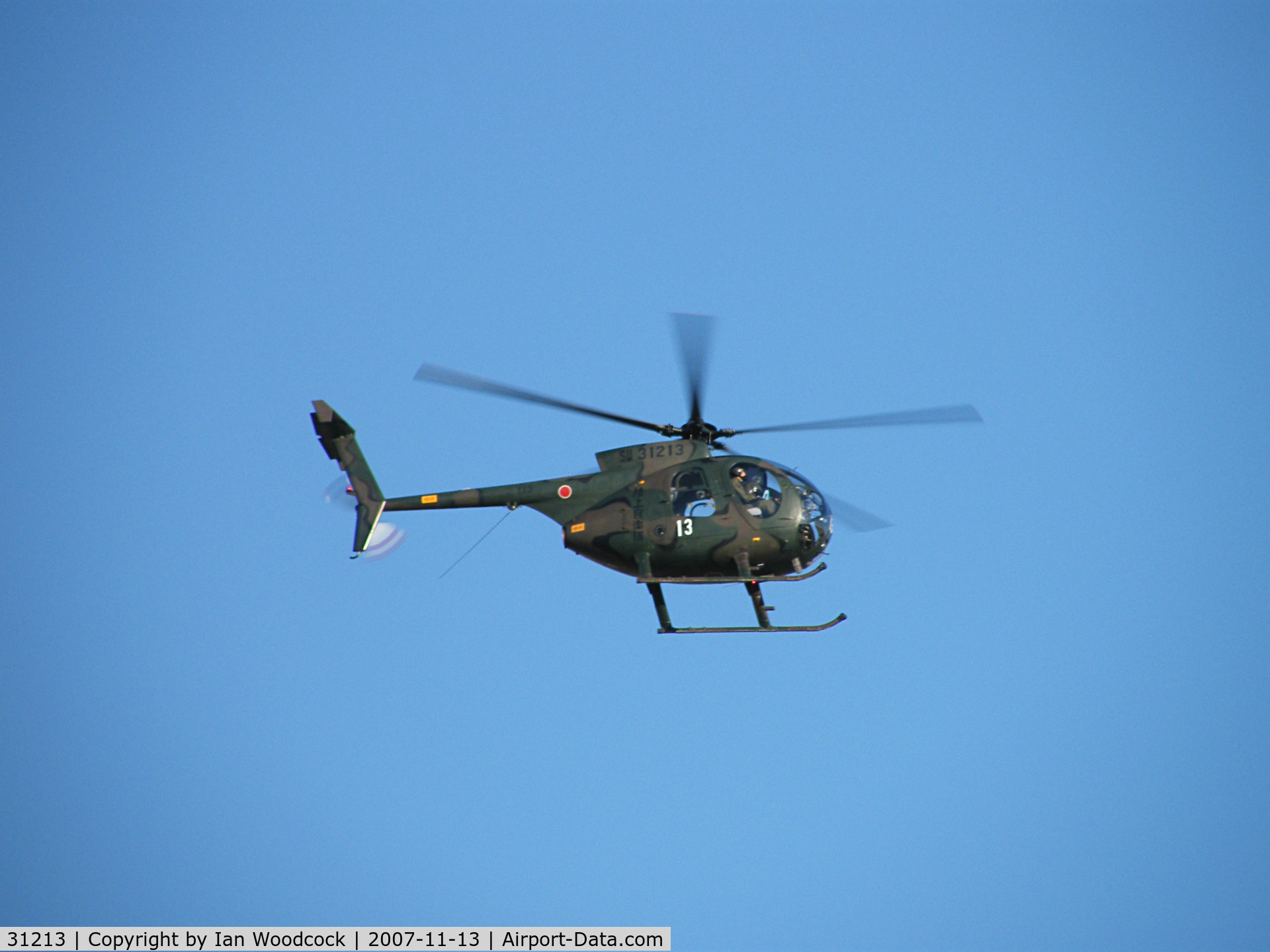 31213, Hughes (Kawasaki) OH-6D (369D) C/N 6521, OH-6D/Utsonomiya-Tochigi