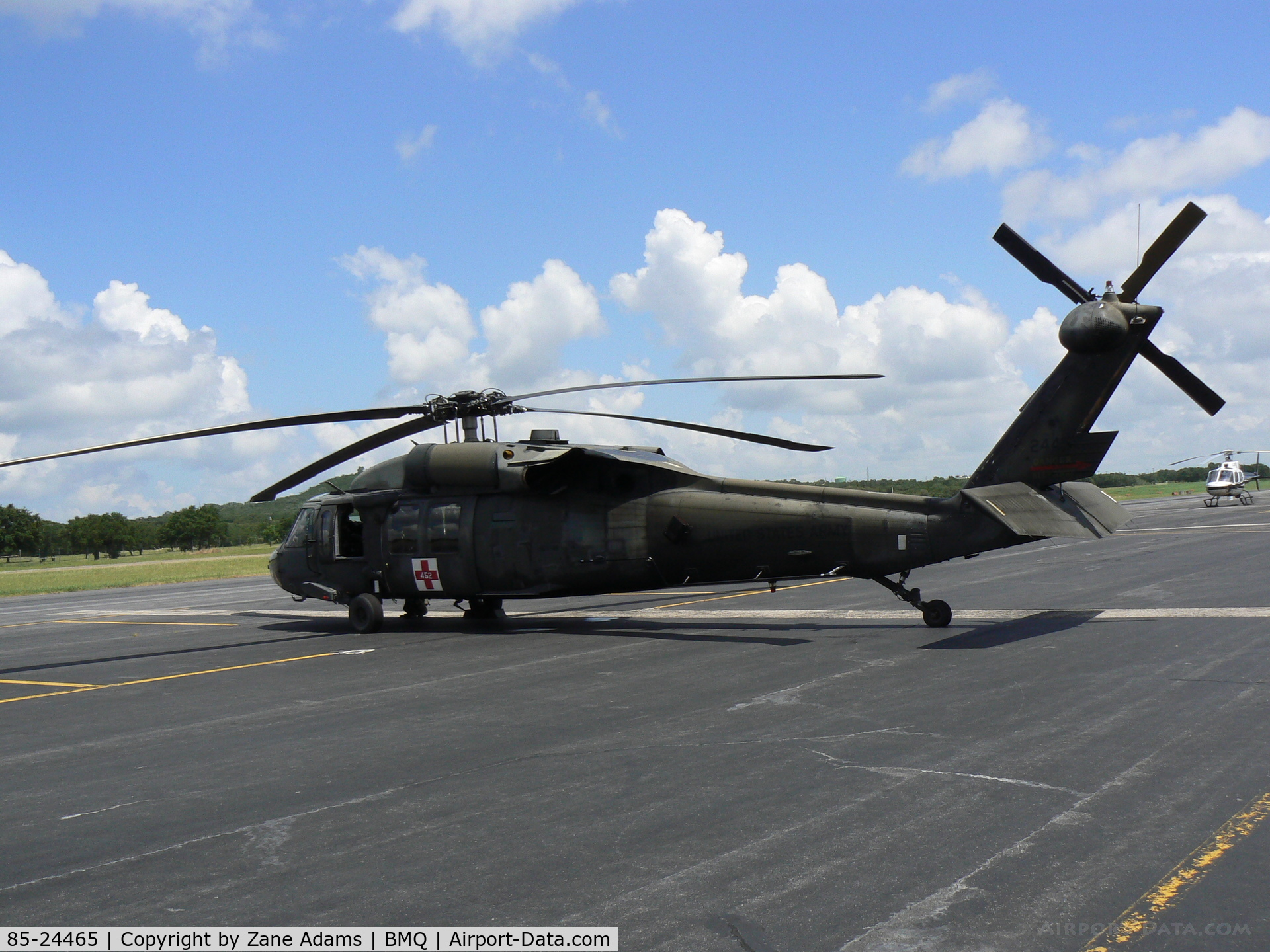 85-24465, 1985 Sikorsky EH-60A Black Hawk C/N 70-999, At Burnet Muni