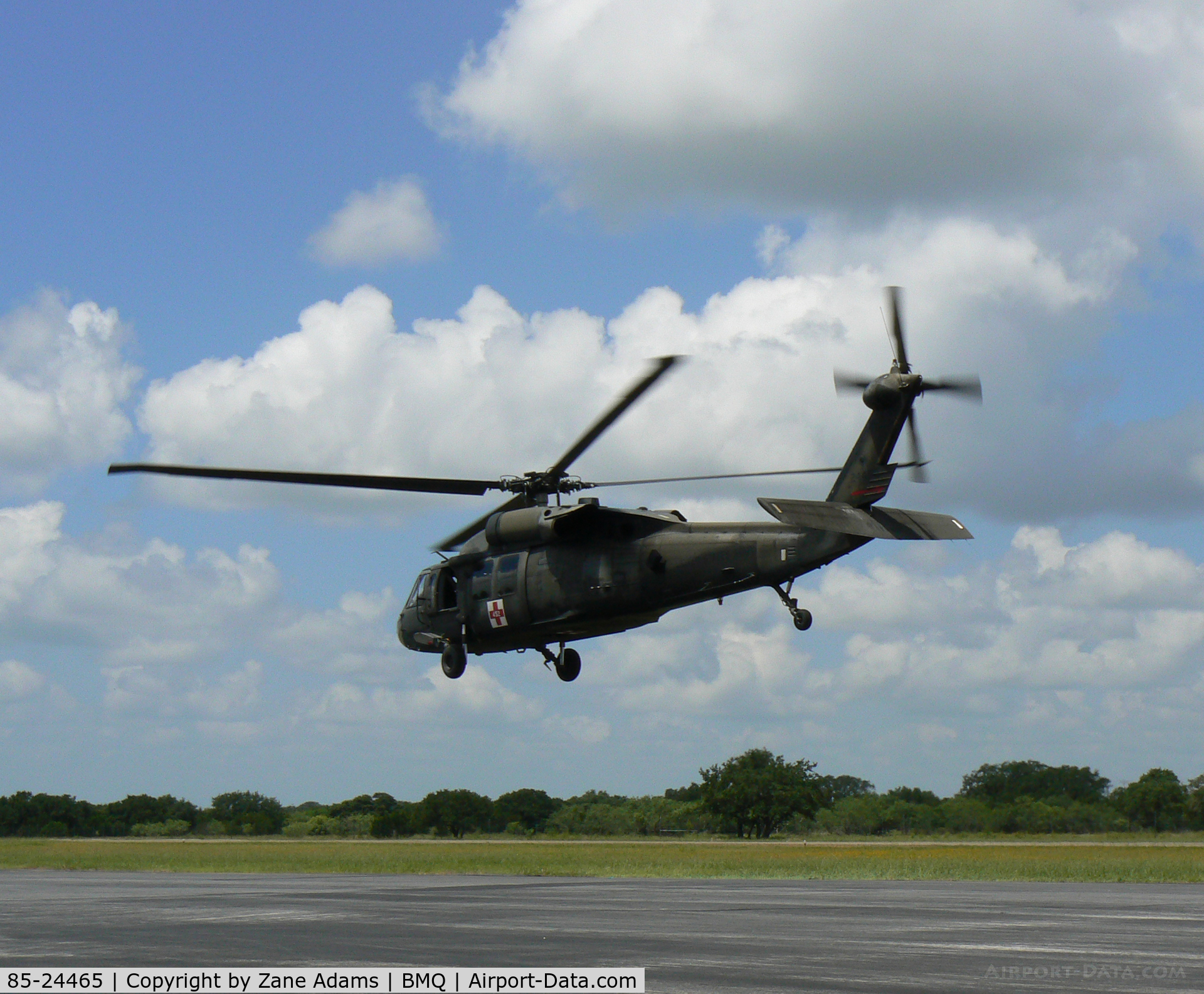 85-24465, 1985 Sikorsky EH-60A Black Hawk C/N 70-999, At Burnet Muni