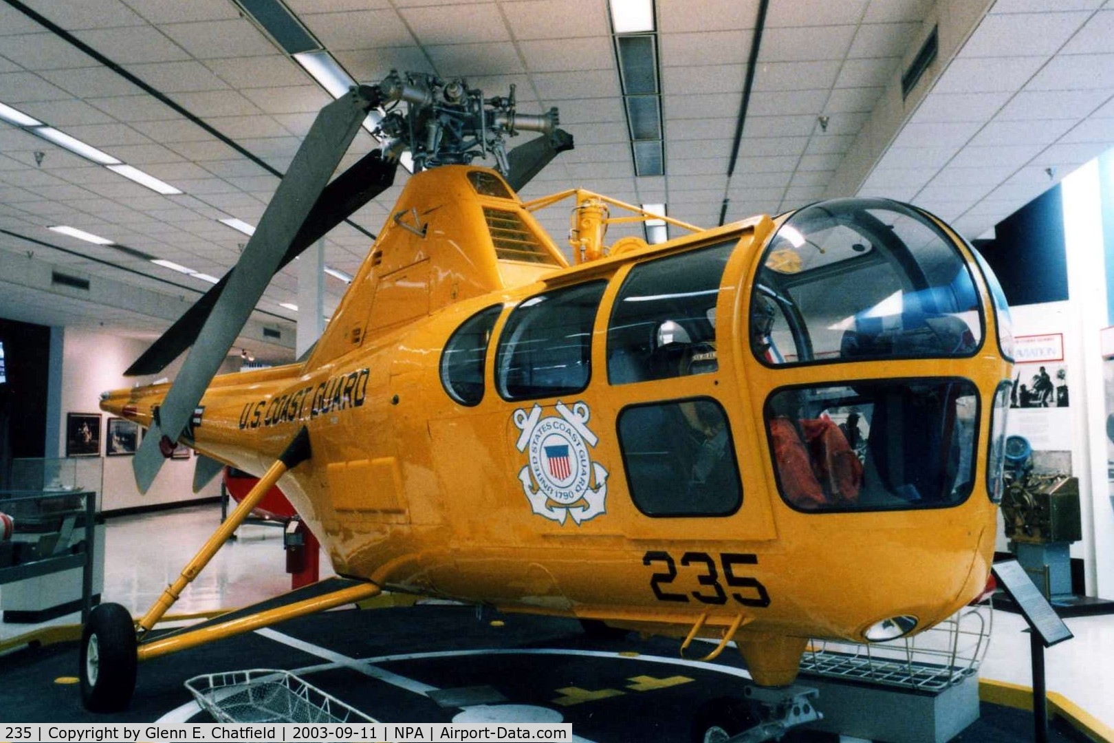 235, 1950 Sikorsky HO3S-1G C/N 51214, HO3S-1G at the National Museum of Naval Aviation
