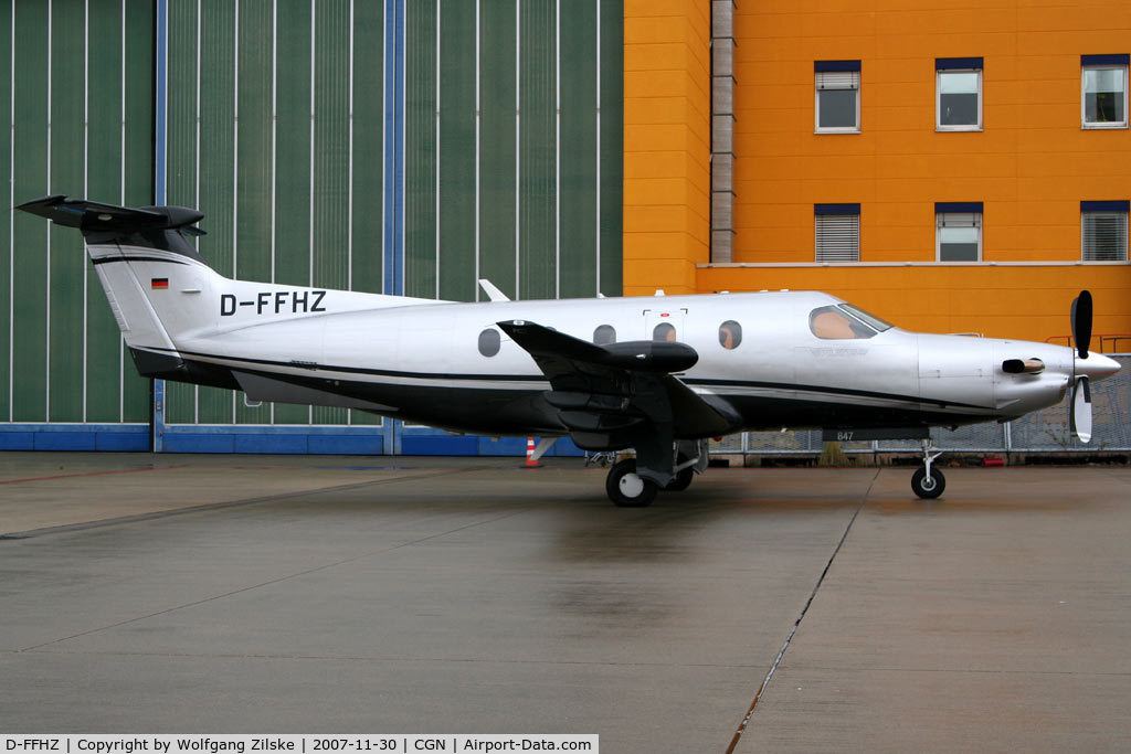 D-FFHZ, 2007 Pilatus PC-12/47 C/N 847, visitor