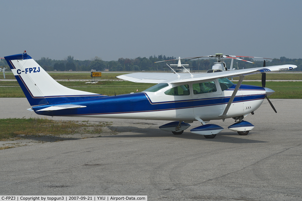 C-FPZJ, 1964 Cessna 182G Skylane C/N 18255512, Parked on Ramp III.
