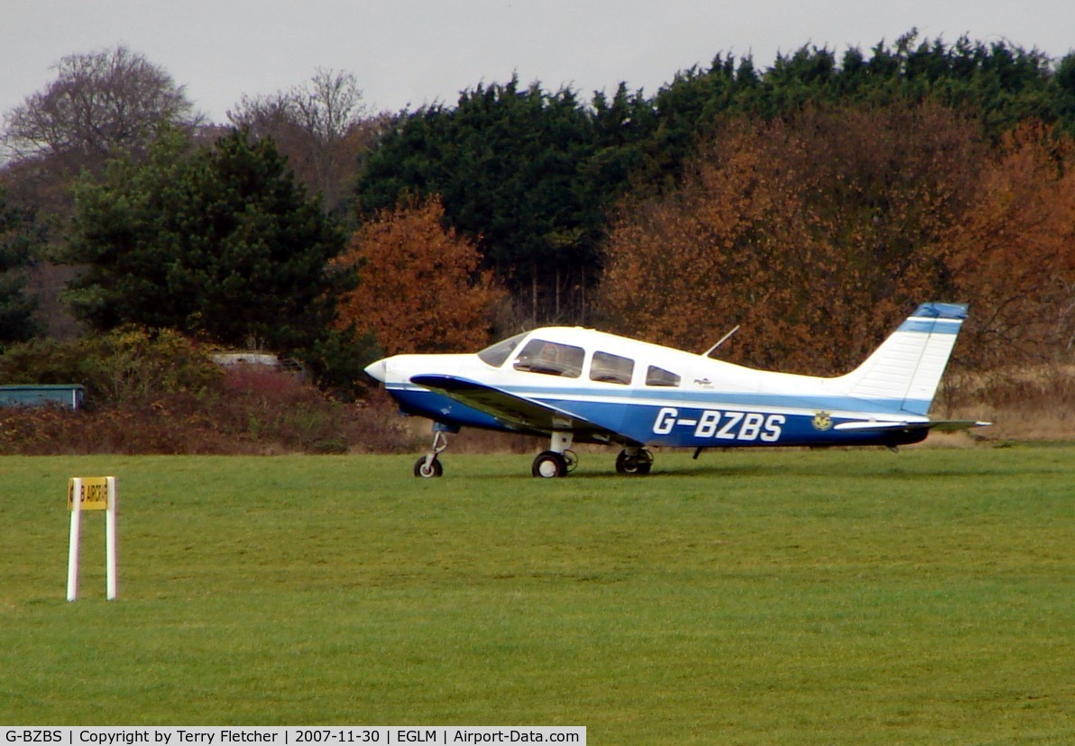 G-BZBS, 2000 Piper A-28-161 Cherokee Warrior III C/N 2842080, PA28-161 at White Waltham