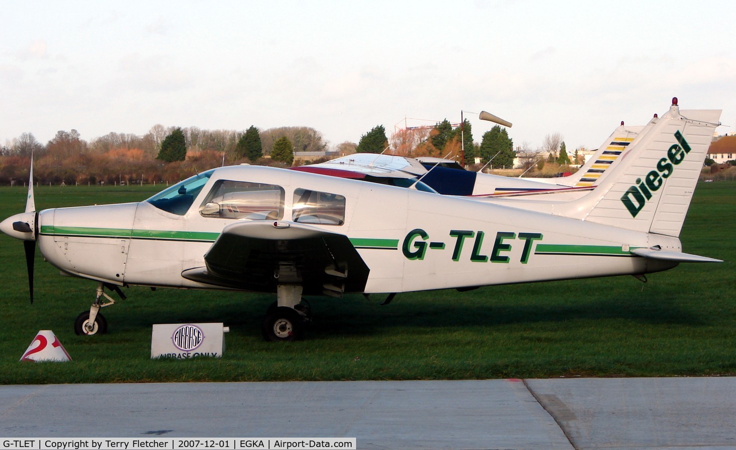 G-TLET, 1989 Piper PA-28-161 Cadet C/N 2841259, Pa-28-161 at Shoreham Airport