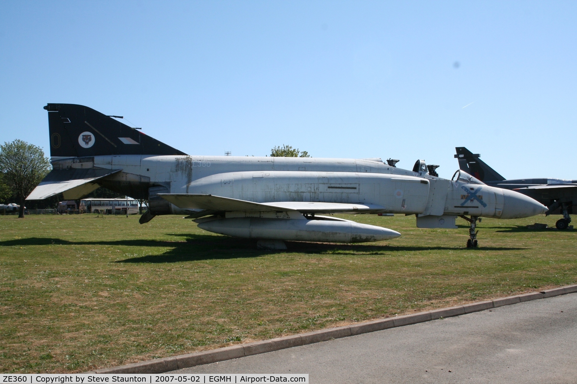 ZE360, McDonnell Douglas F-4J(UK) Phantom II C/N 2876/0241, Taken at Manston May 2007