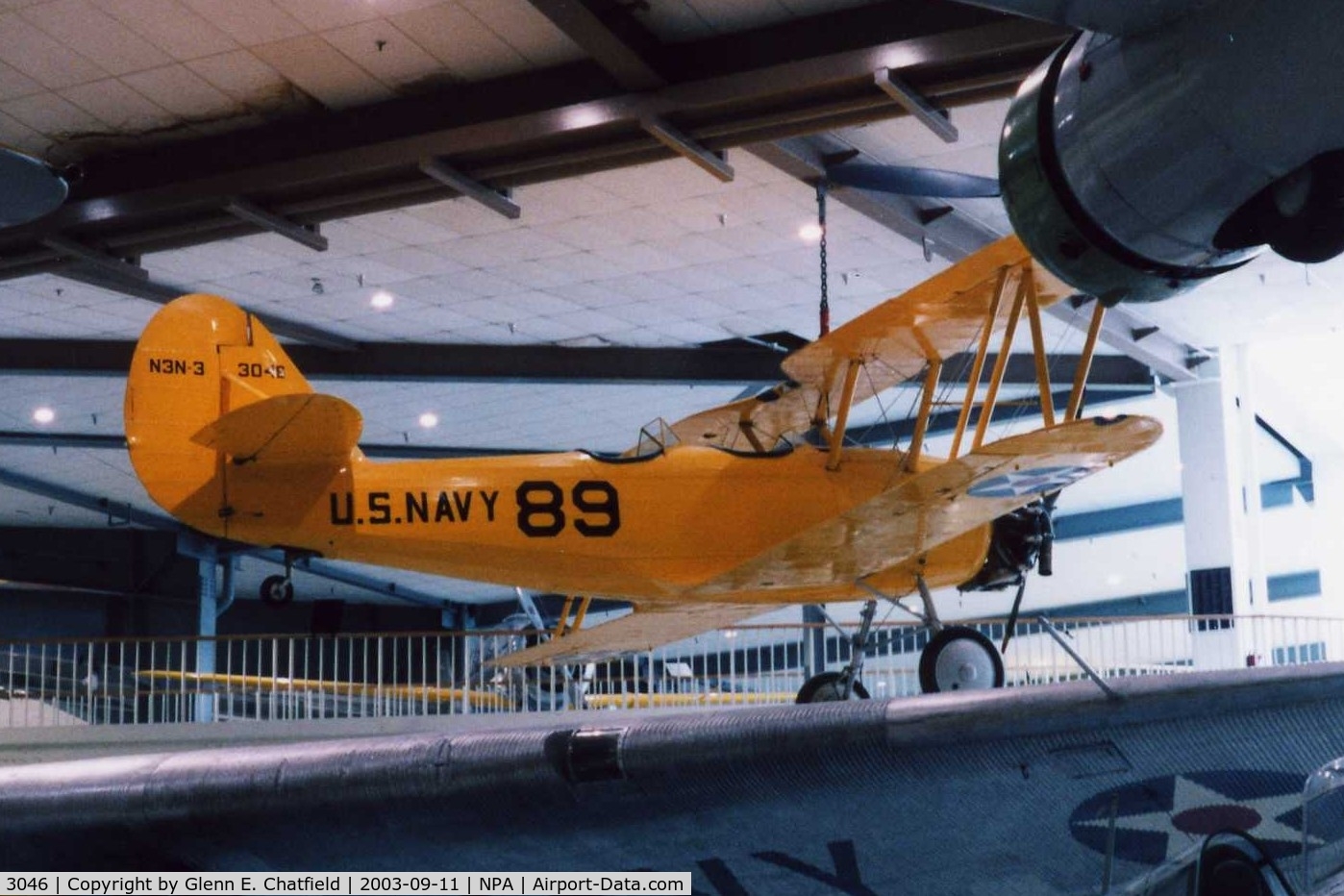 3046, Naval Aircraft Factory N3N-3 C/N Not found 3046, Yellow Peril at the National Museum of Naval Aviation