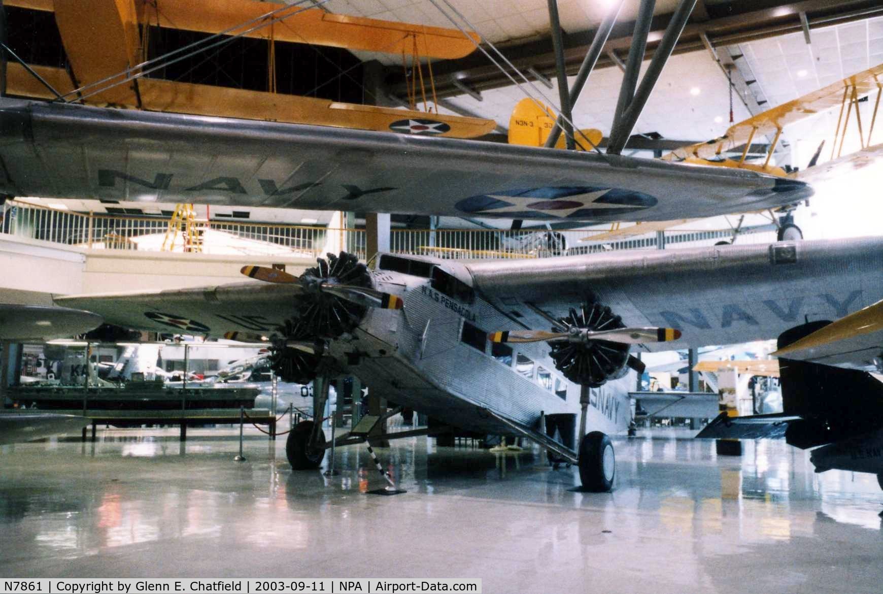 N7861, Ford 4-AT-E Tri-Motor C/N 4-AT-46, Ford Tri-Motor at the National Museum of Naval Aviation