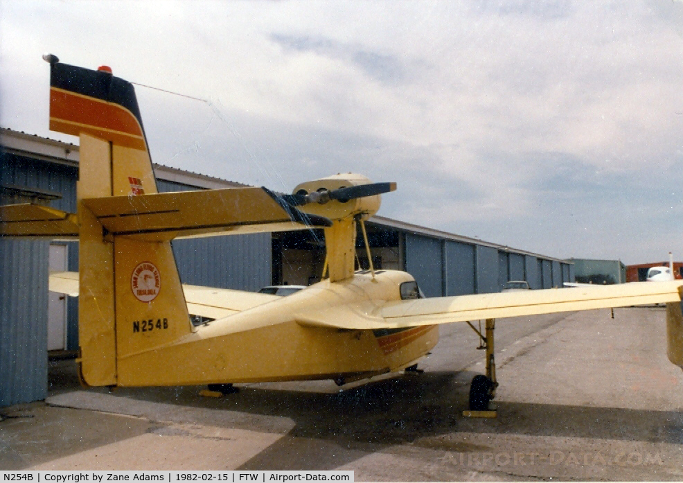 N254B, 1957 Colonial C-1 Skimmer C/N 14, At Mecham Field