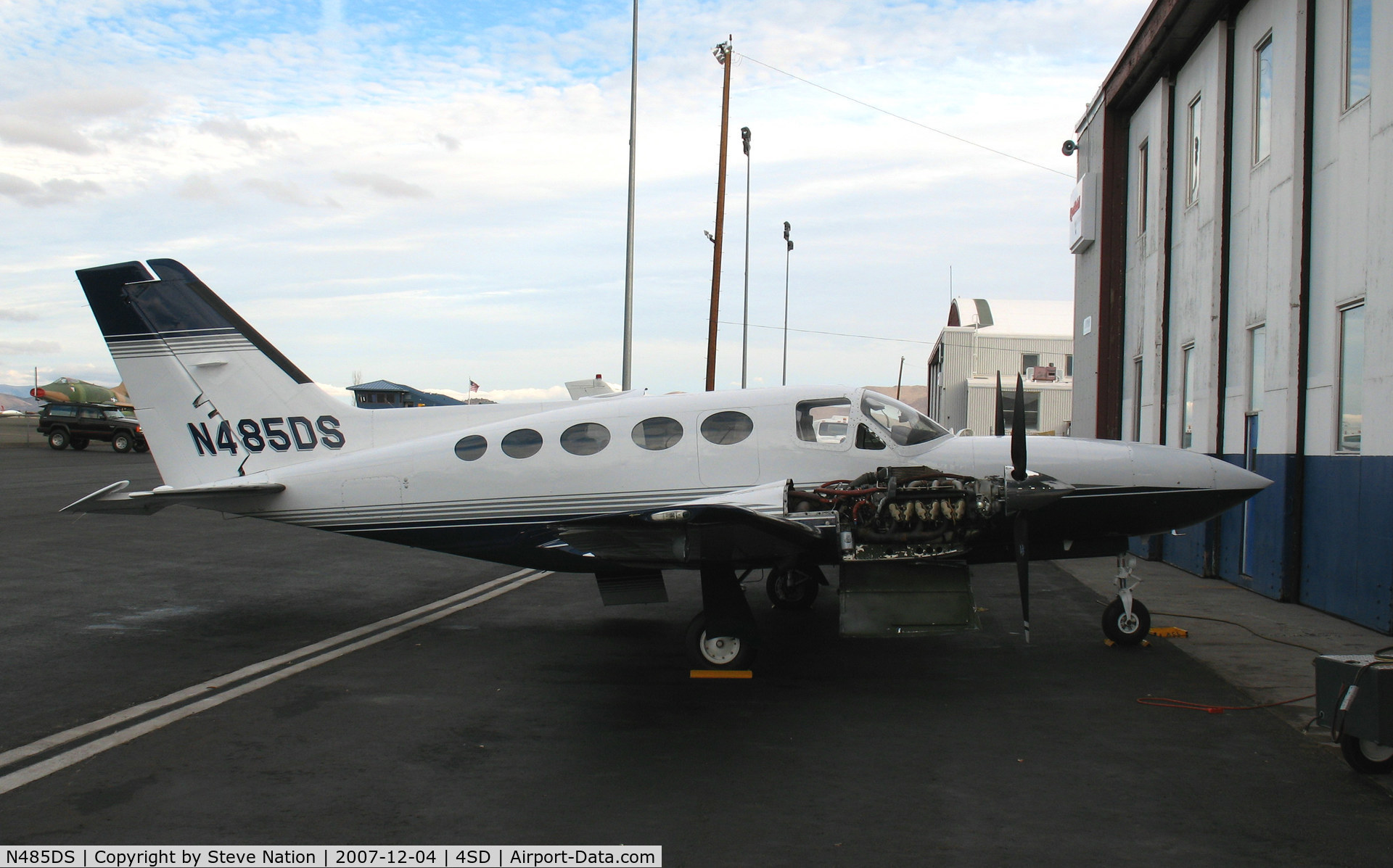 N485DS, 1978 Cessna 421C Golden Eagle C/N 421C0459, Dome Products (Sparks, NV)  1978 Cessna 421C @ Reno-Stead