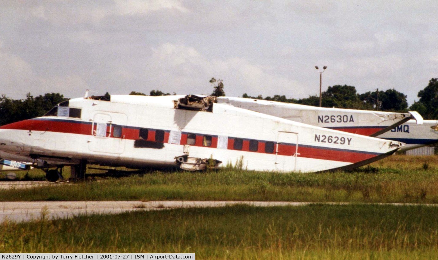 N2629Y, 1981 Short SD3-30 C/N SH3080, This SD3-30 was WFU at Kissimmee