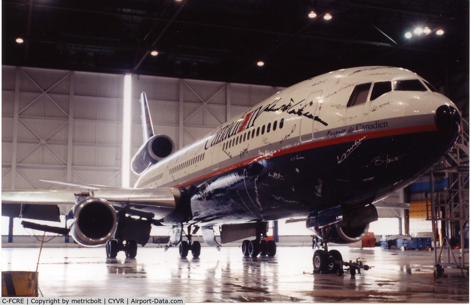 C-FCRE, 1975 McDonnell Douglas DC-10-30 C/N 47868, C-FCRE 