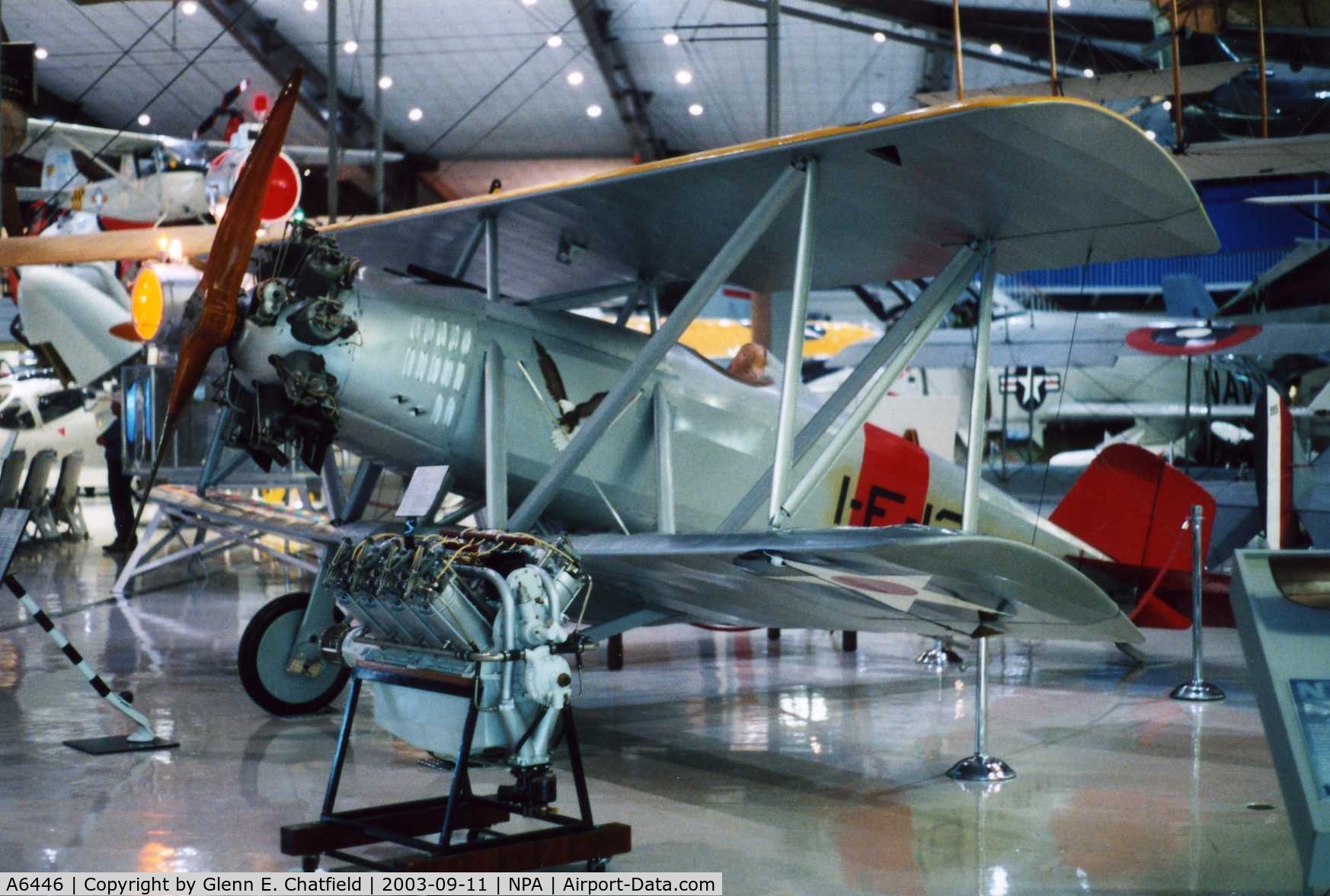 A6446, Curtiss TS-1 C/N Not found A6446, Curtiss-built TS.1 at the National Museum of Naval Aviation