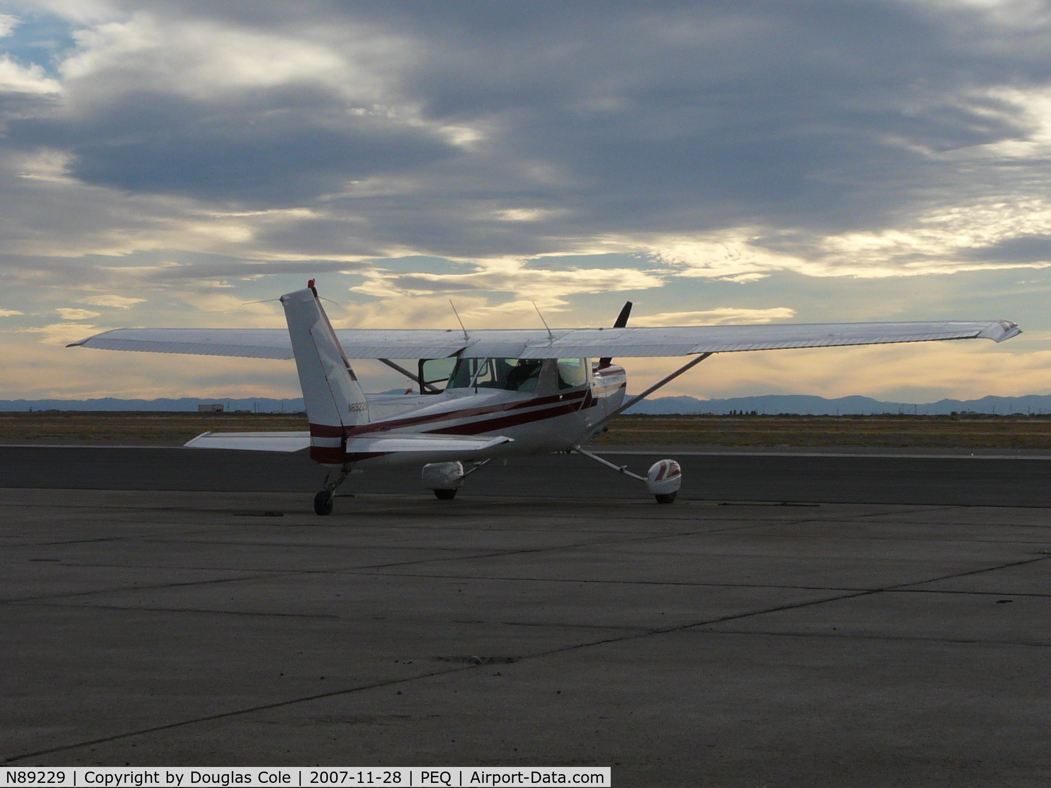 N89229, 1978 Cessna 152 C/N 15282684, Enroute from Texas to BLI - Bellingham, WA - Nov 2007