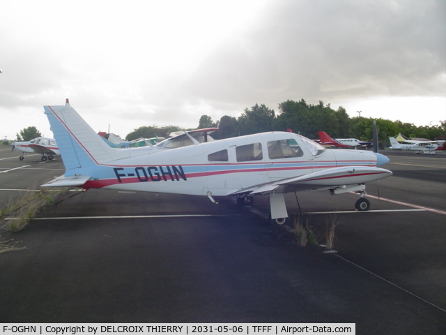 F-OGHN, Piper PA-28R-200 Cherokee Arrow C/N 28R-7635342, CyclonÃ© par l'ouragan Dean au mois aout 2007