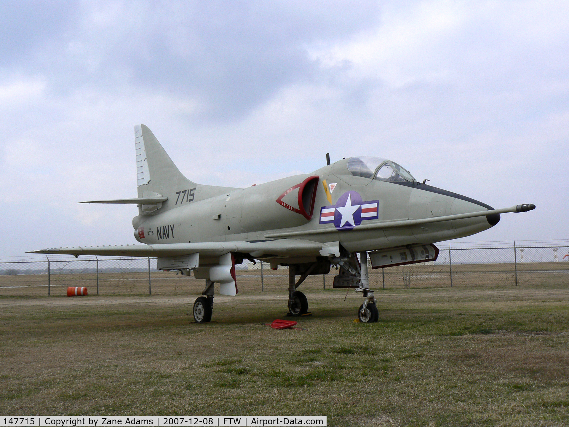 147715, 1960 Douglas A-4L Skyhawk C/N 12479, A-4 at OV-10 Bronco Museum / Vintage Flying Museum, Ft. Worth, TX