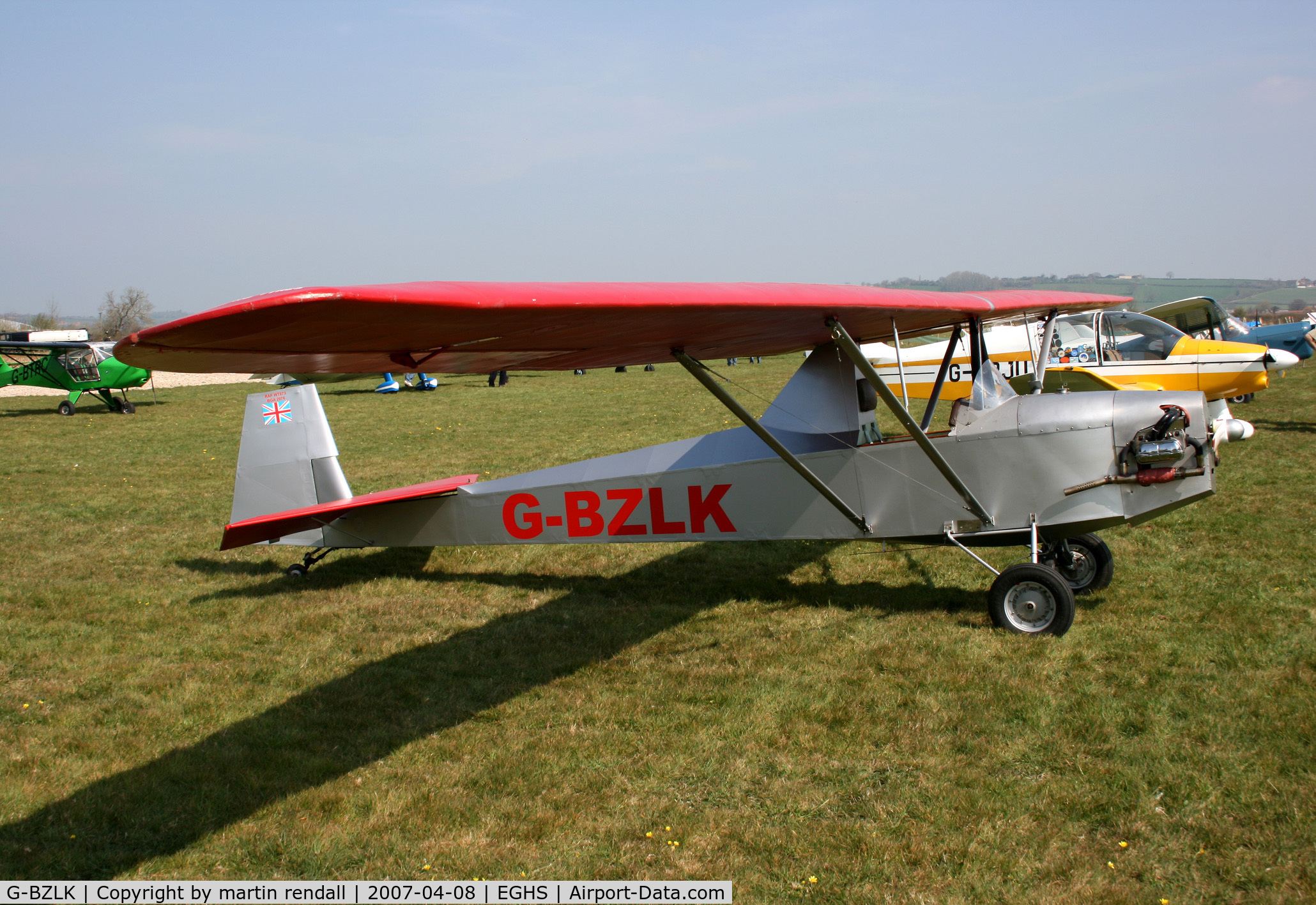 G-BZLK, 2006 Slingsby T-31 Cadet Motor Glider III C/N PFA 042-13629, CADET