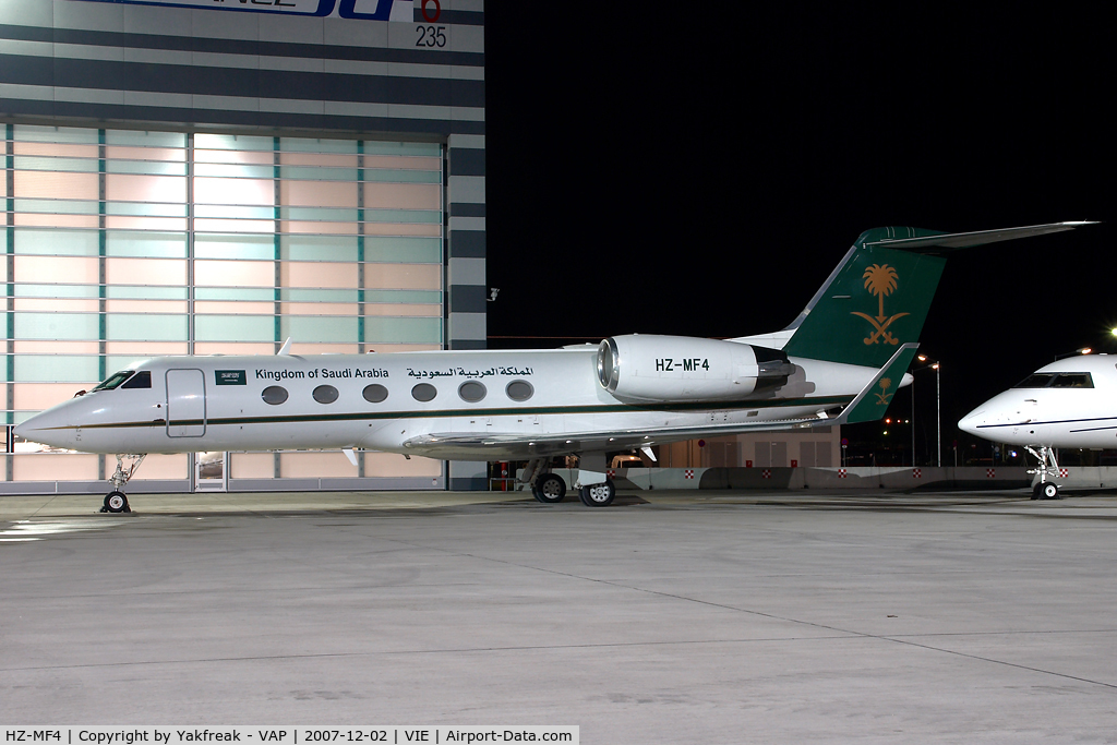 HZ-MF4, Gulfstream Aerospace 300 C/N 1525, Kingdom of Saudi Arabia Gulfstream 4
