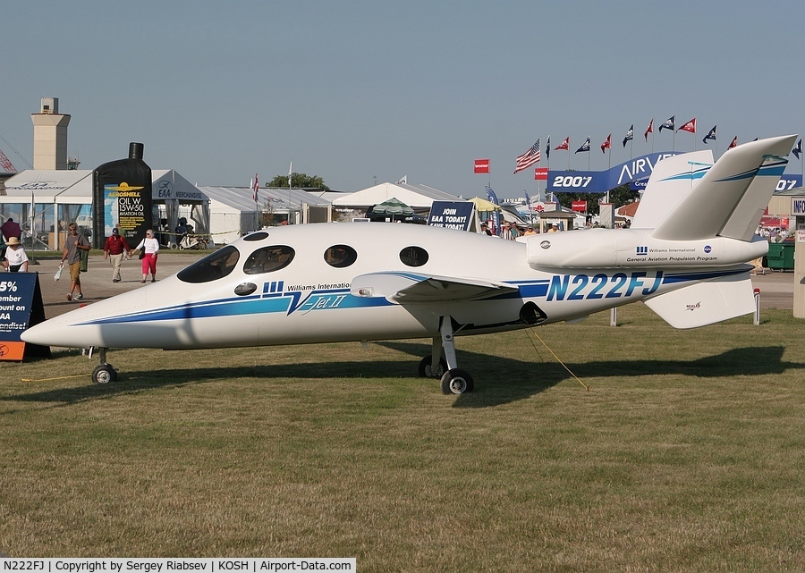 N222FJ, 1997 Scaled Composites 271 V-Jet II C/N 001, Scaled Composites Inc 271