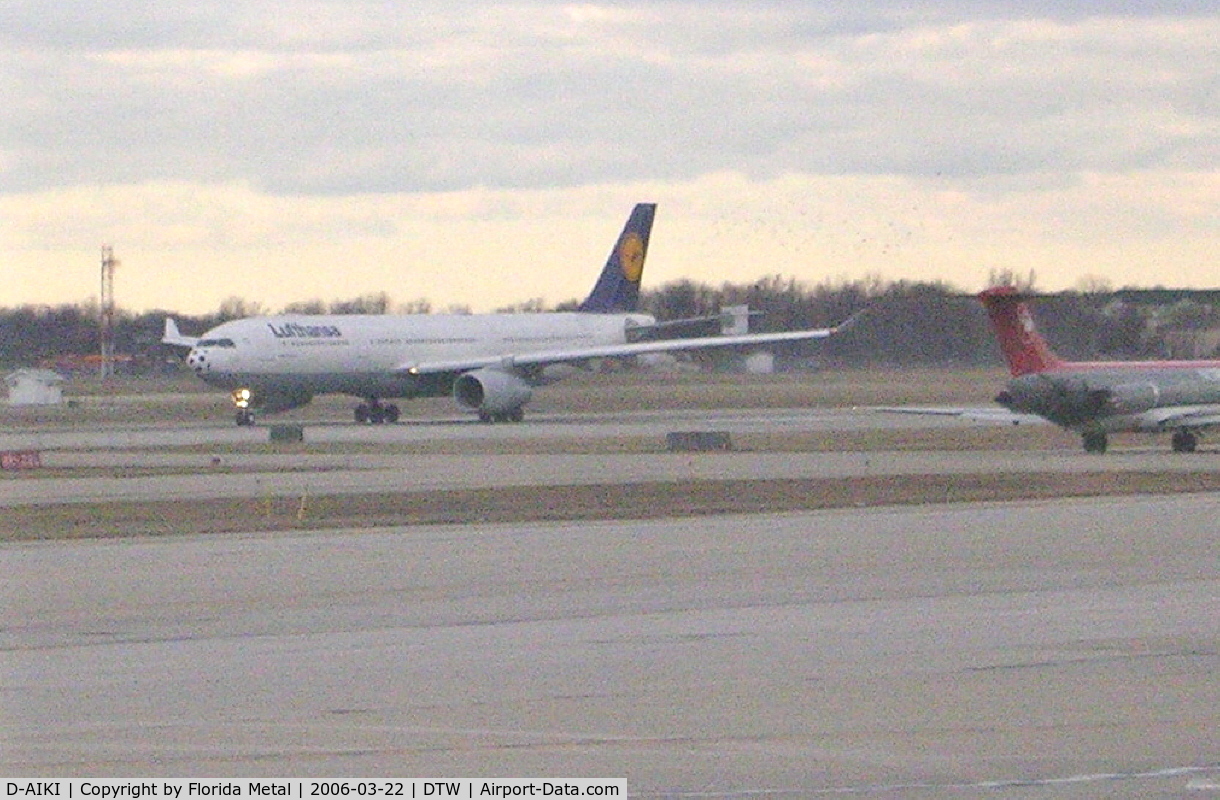 D-AIKI, 2005 Airbus A330-343X C/N 687, Lufthansa