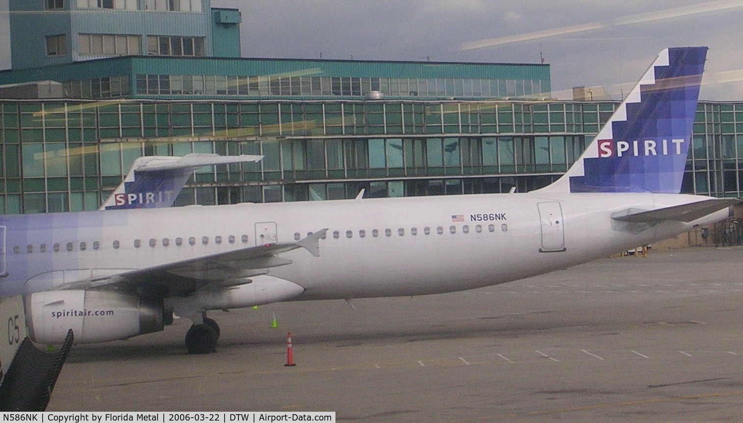 N586NK, 2002 Airbus A321-231 C/N 1794, Spirit