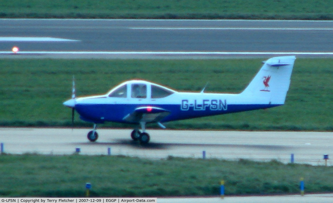 G-LFSN, 1978 Piper PA-38-112 Tomahawk Tomahawk C/N 38-78A0073, Piper Tomahawk at Liverpool