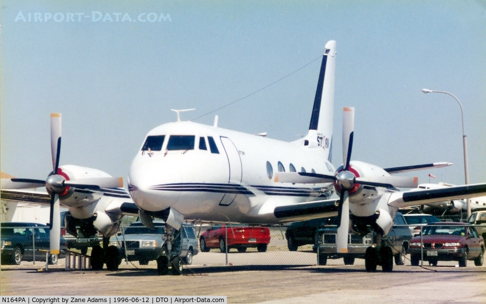 N164PA, 1965 Grumman G-159 Gulfstream 1 C/N 54, Registered ad N26AJ - Tampa Bay Storm (Arena Football League)