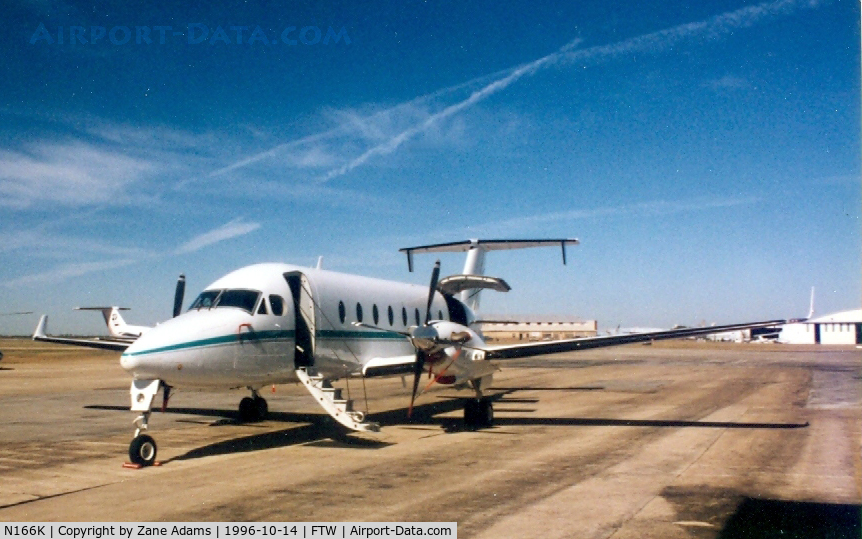 N166K, 1993 Beech 1900D C/N UE-63, As Air Ambulance Demonstrator - Ft. Worth, TX