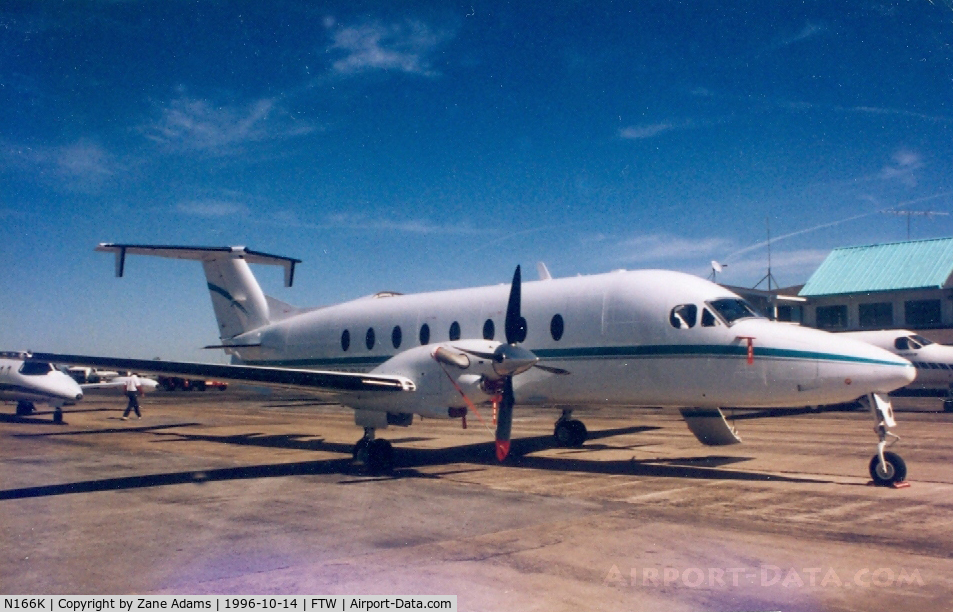 N166K, 1993 Beech 1900D C/N UE-63, As Air Ambulance Demonstrator - Ft. Worth, TX