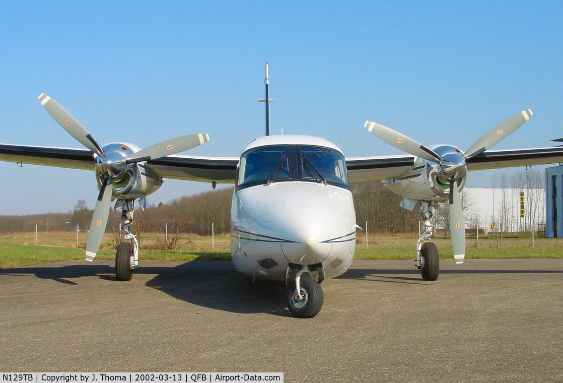 N129TB, 1981 Gulfstream American 690C Jetprop 840 C/N 11676, Gulfstream 690C