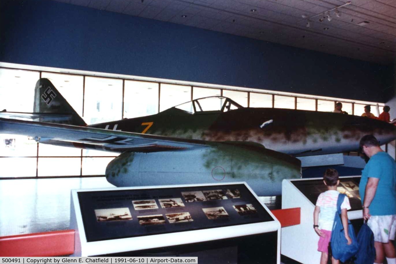 500491, Messerschmitt Me-262A-1a Schwalbe C/N Not found 500491, Me. 262 at the National Air & Space Museum